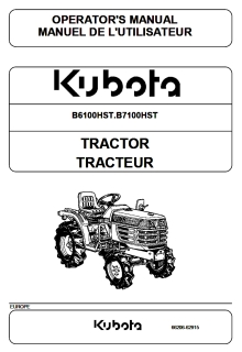 Kubota B7001 Manual Pdf
